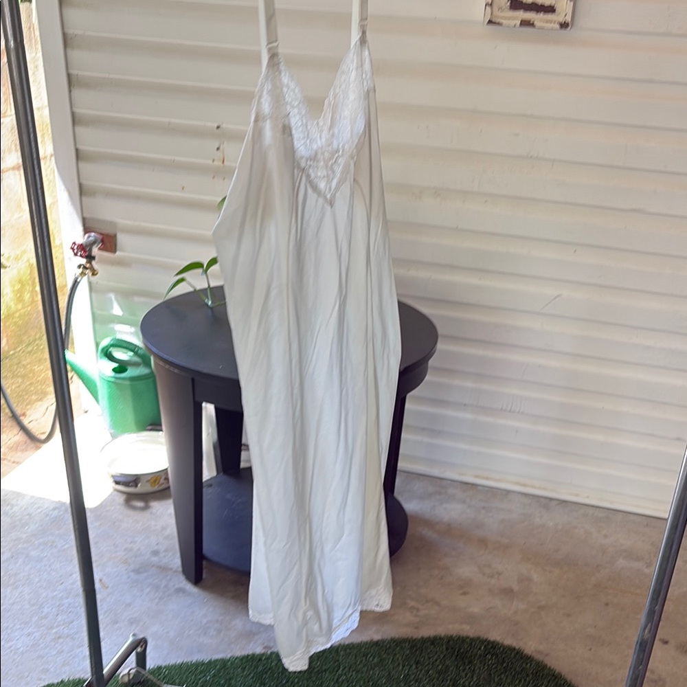Elegant White Lace slip